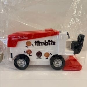 Tim Hortons Zamboni Hockey Card holder Brand New